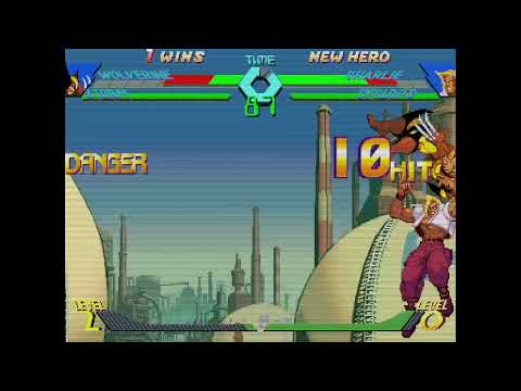 X-Men vs. Street Fighter - Wolverine, Storm vs. Charlie, Cyclops 4