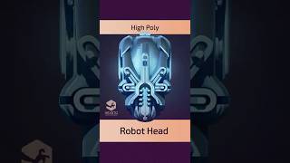 Highpoly Robot Head Modeling in 3dsmax for a Unreal game | Hexoto #3d #3DModeling #HighPoly #gamedev