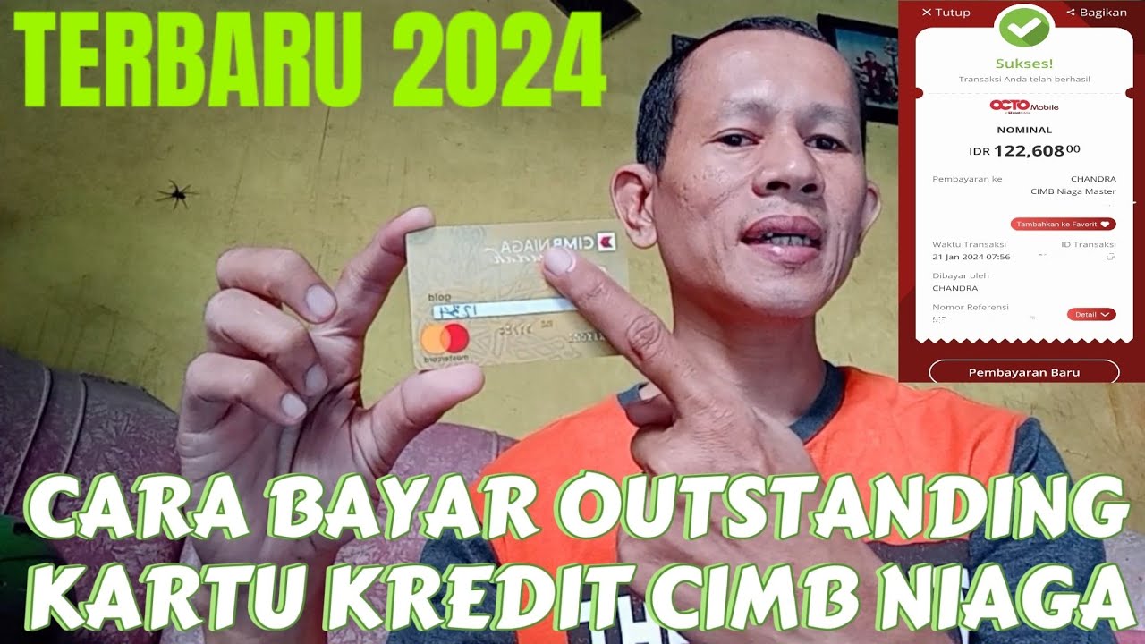Cara Bayar Outstanding Kartu Kredit CIMB Niaga Terbaru 2024 YouTube