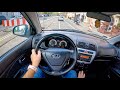 2008 Kia Picanto 1 1 DOHC 65HP 0 100 POV Test Drive 1370 Joe Black 