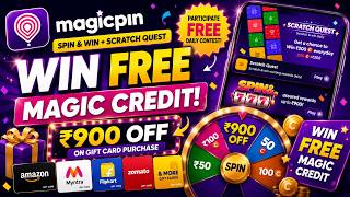 Magicpin - मुफ़्त Magic क्रेडिट जीतें || Magicpin - स्पिन करें और जीतें + स्क्रैच क्वेस्ट ऑफ़र ||... screenshot 4