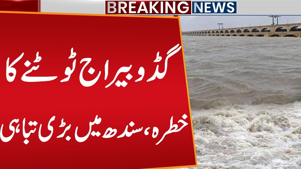 Sindh Flood Alert: Guddu Barrage Water Levels Rising | High Level Flood in Indus River | Public News