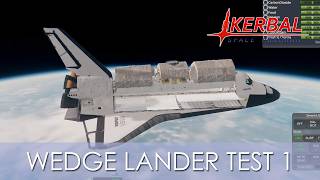Wedge Mars Lander Test 1 (KSP-Sol)