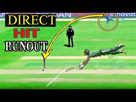 #10 Fastest Direct Hit RunOuts in Cricket History Ever - Impossible Run Outs