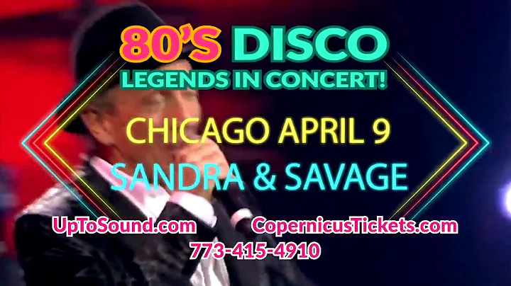 Sandra & Savage /  80s Disco Legends in Chicago Co...