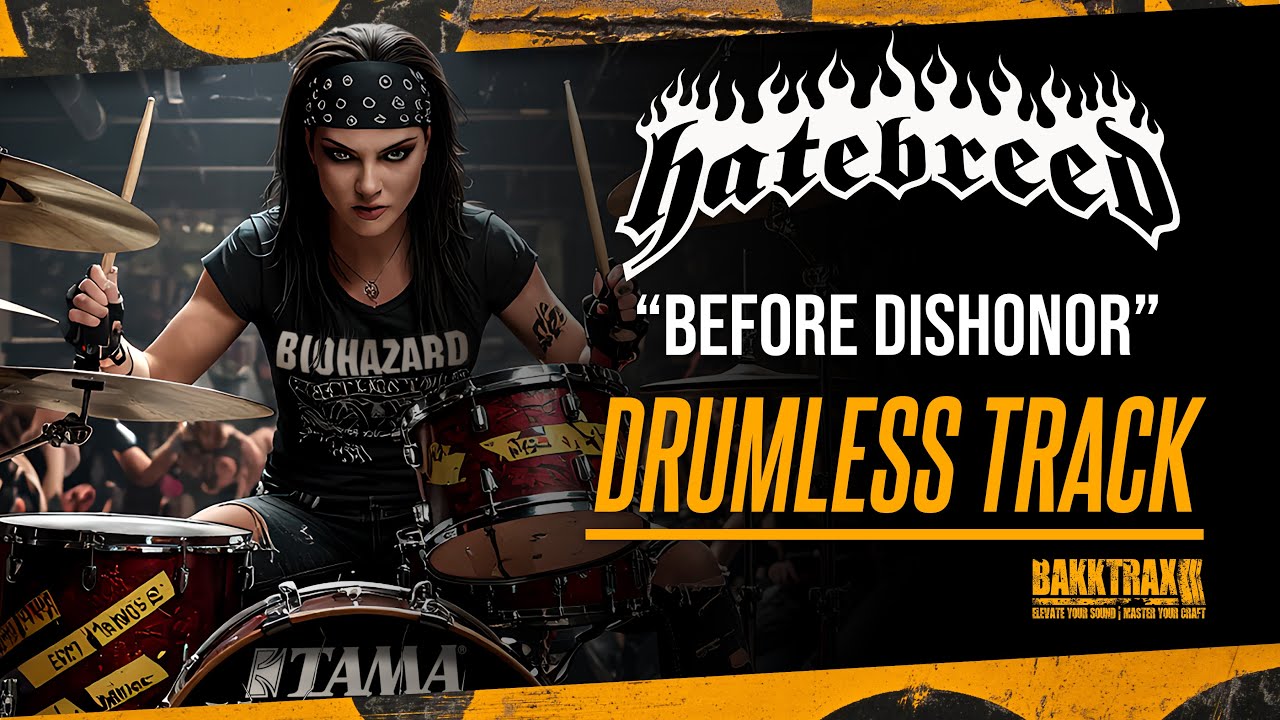 Hatebreed - Before Dishonor (Drumless) NO DRUMS - High Quality