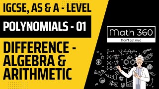 Polynomials | Difference | Arithmetic & Algebra | Constants | Variables | Lesson 1