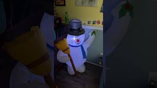 Gemmy 2017 3.5ft Inflatable Frosty The Snowman