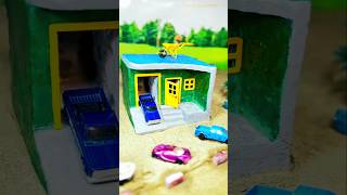 Amazing Miniature House Building Tutorial | DIY Mini Brick House Construction #Shorts #DIY