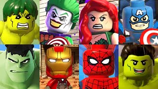 Marvel Avengers Fight! Hulk, Spider-Man, Venom, Captain America, Iron Man, Black Panther, Thor!