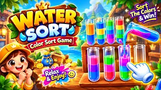 Water Sort - Color Sort Game Gameplay  screenshot 5