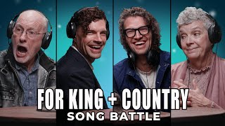Can for KING   COUNTRY Guess Their Own Songs? | Song Battle