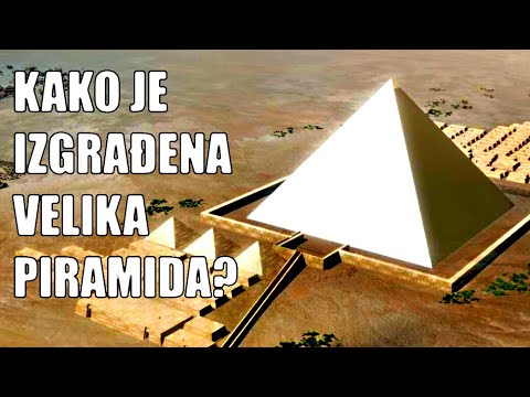 How was the Great Pyramid of Giza built?