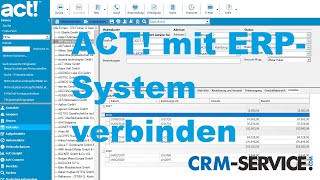 ACT! CRM mit ERP-System verbinden