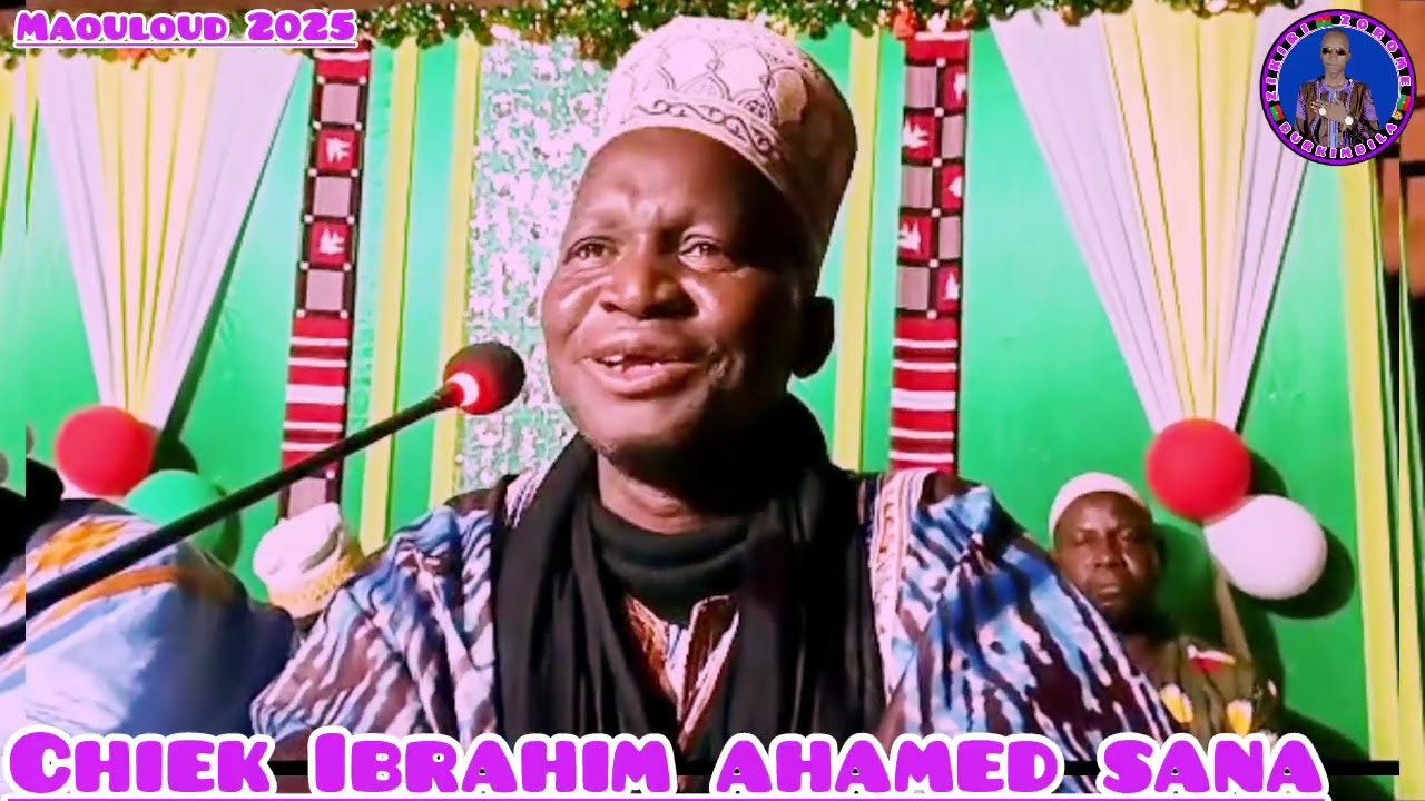 Chiek Ibrahim Ahmed sana maouloud le 13-12-2025