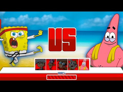 Super Brawl Summer Tournament Of Power Spongebob Vs Five Strongest Opponents 