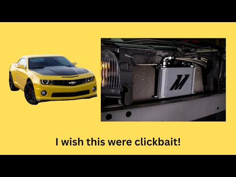 My oil cooler BROKE!