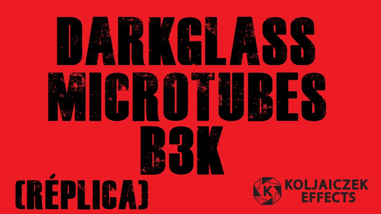 Comparación entre un Darkglass B3k original y una réplica - YouTube