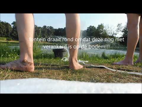 #Lovekoidealerlive 217 FONTEIN montage heerlijk zwemmen tijdens de hitte golf!!!!!