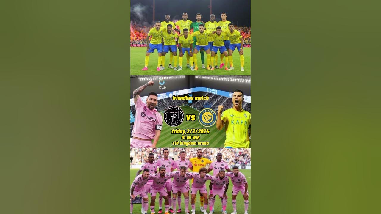 inter miami vs al nassr ( el clasico ) shorts jadwal jadwalbola bigmatch elclasico YouTube