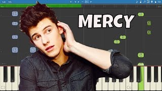 Shawn Mendes - Mercy - Piano Tutorial