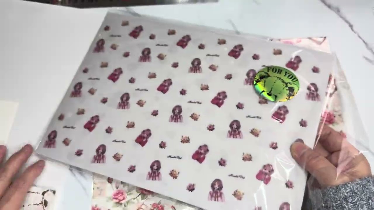 【購入品紹介】リズテッド様より購入したトレーシングペーパーかわいい💕