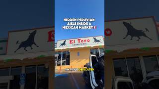 HIDDEN PERUVIAN AISLE INSIDE A MARKET🇵🇪 #peru #peruvianfood #peruvianflavors #santaana