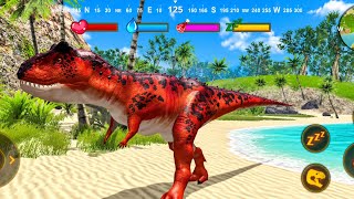 Best Dino Gamer - I Became a Talking CARNOTAURUS 🦖😂 | Dinosaur Adventure Gameplay #dinosimulator screenshot 2