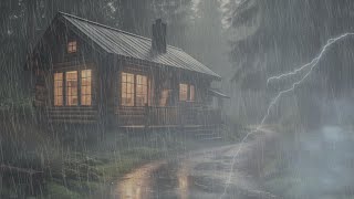 Dream with Rain & Thunder Sounds for Sleeping | Help Study, PTSD, Insomnia & Tinnitus