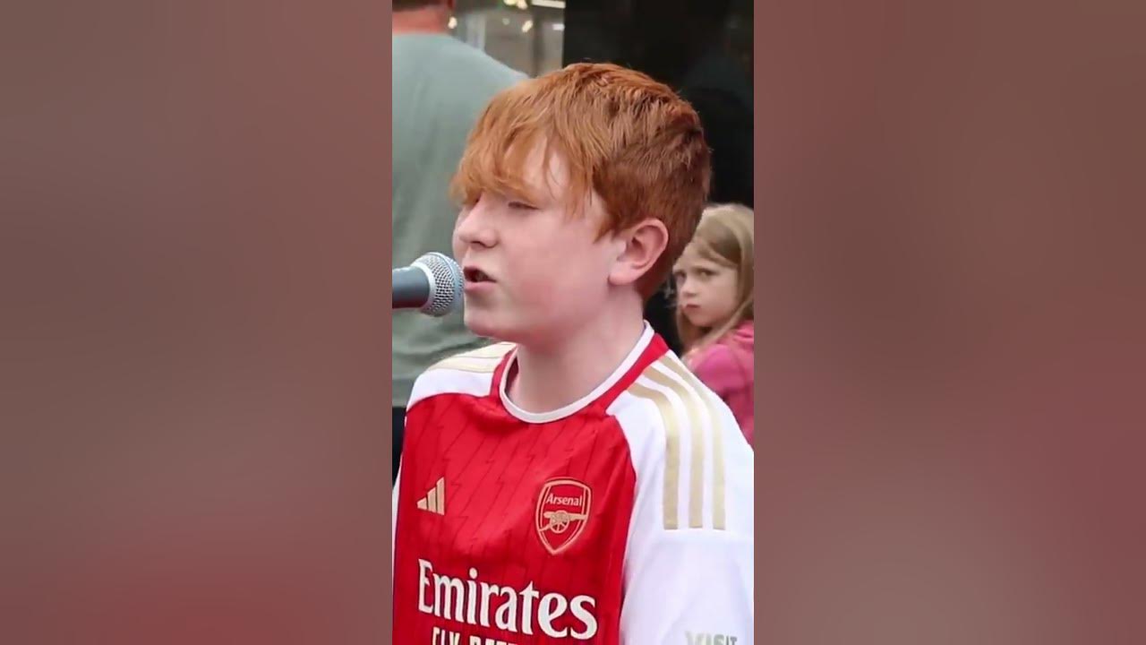"12 year old young Ed Sheeran" is the new Ed on the street Hallelujah Jeff Buckley - Allie Sherlock