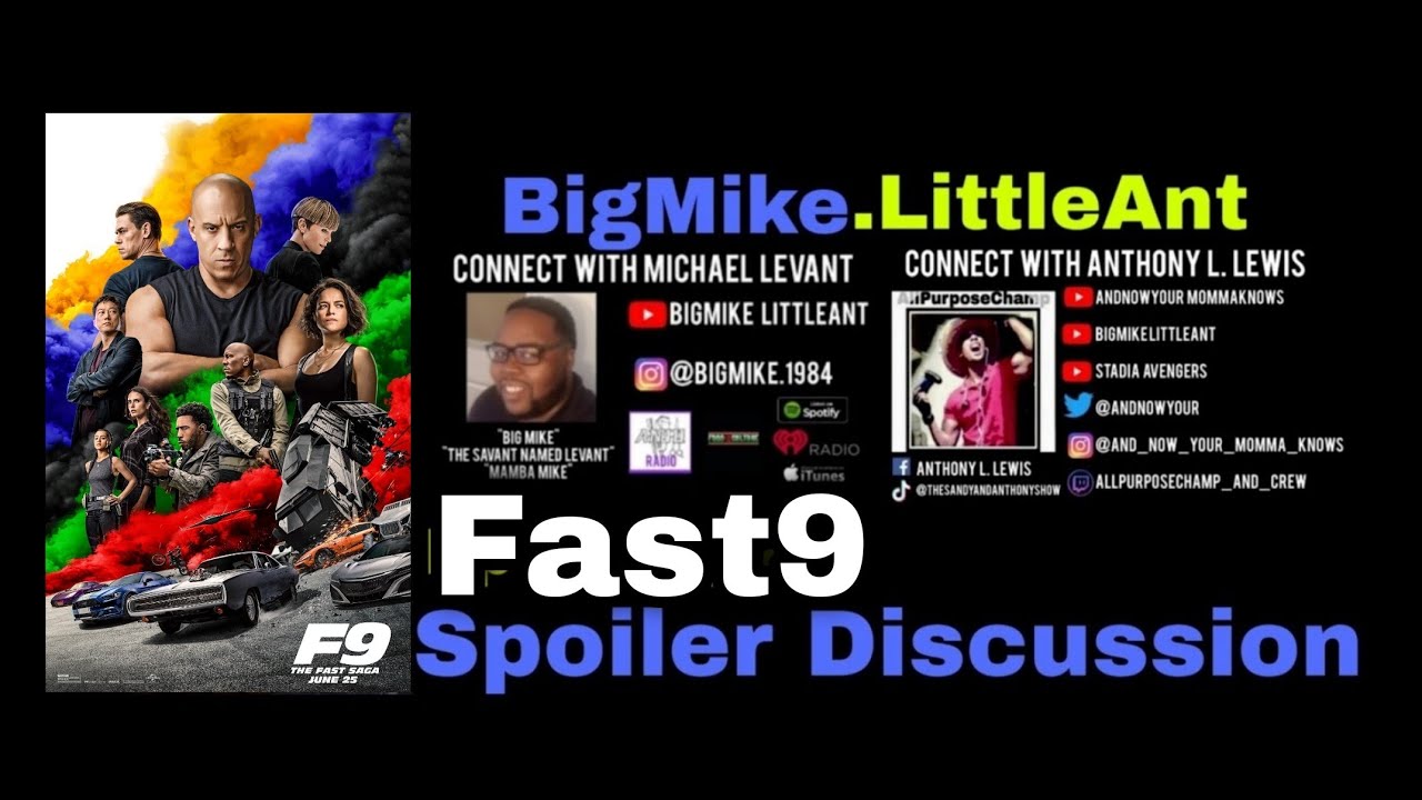 BigMike.LittleAnt Fast9 | Spoiler Discussion