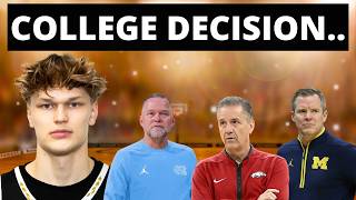 WHAT'S GOING ON WITH MIIKKA MUURINEN COLLEGE RECRUITMENT | Michigan & Arkansas Are The Favorites?