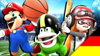 SMG4 In German: Stupid Mario Sports Mix