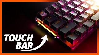 This gaming keyboard has a touch bar!!! | ROG Falchion Ace