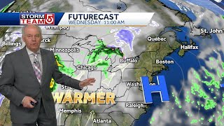 Video: More spring-like weather on the way