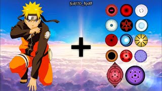 Naruto In All Eyes Mode Anime Naruto Shippuden