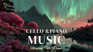 Deep Cello Piano Duet | Relaxing Music for Aurora Night & Tranquil Study Sleep