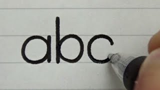 Super Clean Handwriting | Print style | Calligraphy | English writing