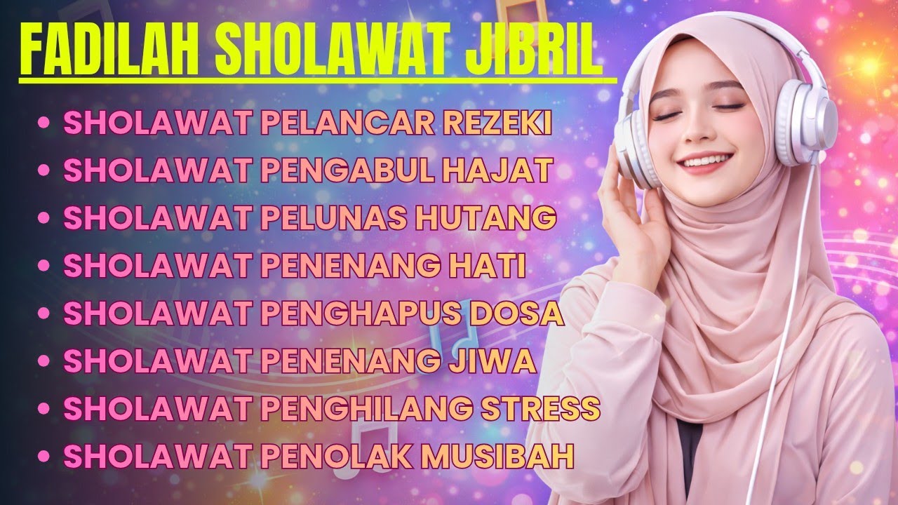 Sholawat Jibril Pembuka Pintu Rezeki | Dzikir Penuh Keberkahan