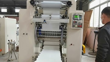 Automatic Embossing Hand Towel Paper V Folding Machine