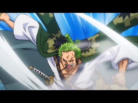 Zoro vs Killer(Kamazou) Beast Mode, three-sword style! Rengoku