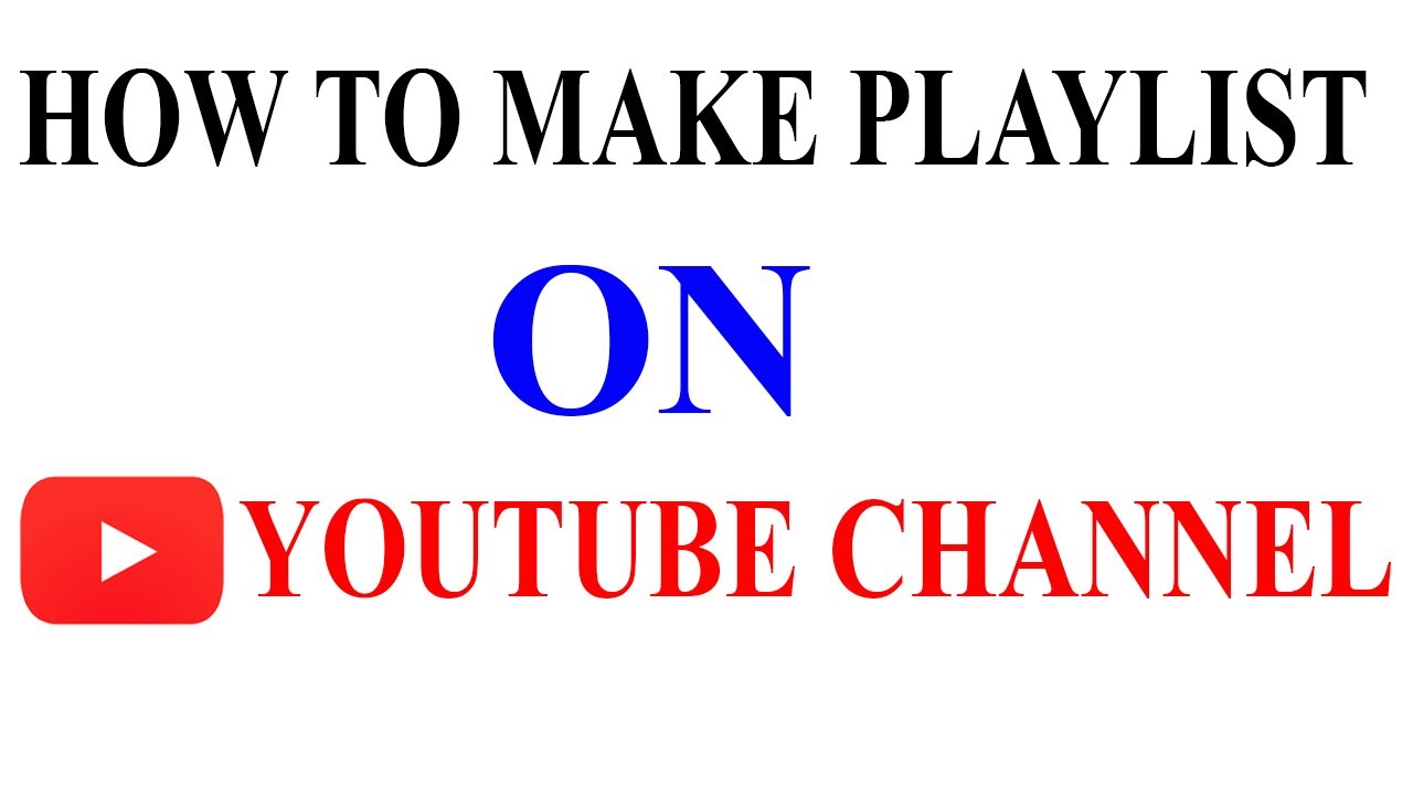 How to create or make playlist on youtube channel. See on Video. - YouTube