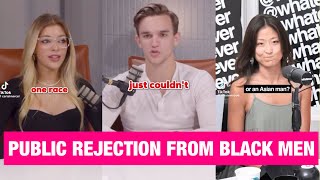 What Race Would  Not Date TikTok Trend 😭 Watch Black Men Reject Black Women #viralvideo 