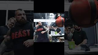 World’s Strongest Punch? 💥 Strongman Destroys Machine!