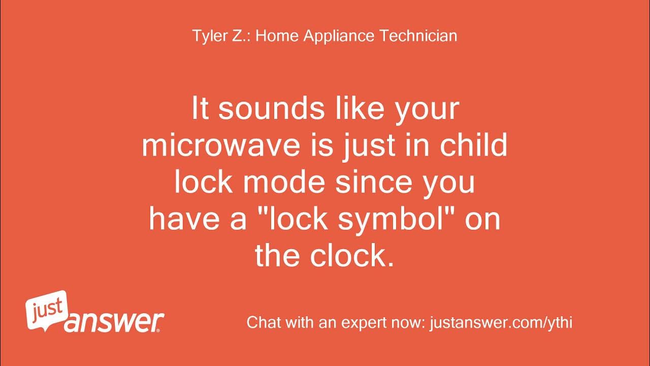 how do i unlock kitchen aid microwave? YouTube