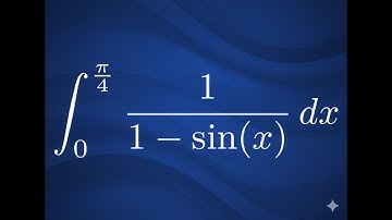 Integration Techniques👌 for 1 / (1 - sin x) Using Trig Identities