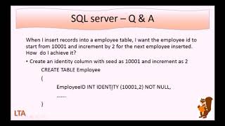 SQL server Interview questions | SQL server basics - Q & A