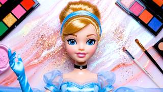 ASMR Disney Princess Makeup Transformation 👑 Soft Glam & Satisfying Sounds screenshot 2