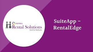 Inspirria Cloudtech Suiteapp - Rentaledge
