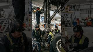 Maintenance Is Next Level: Precision Swapping On These Massive A350 Units